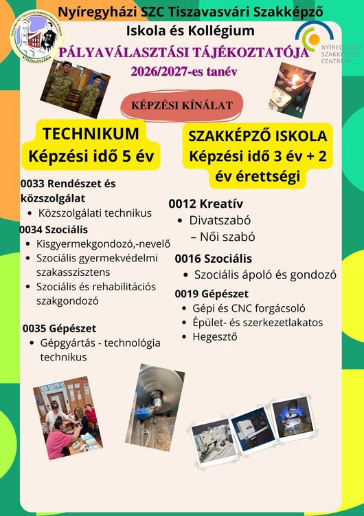 Szakképzési kínálat