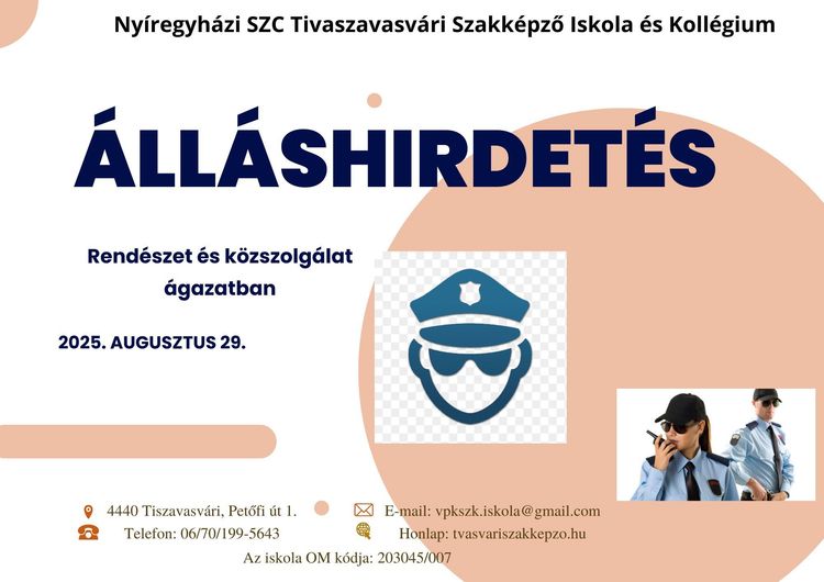 Álláshirdetés