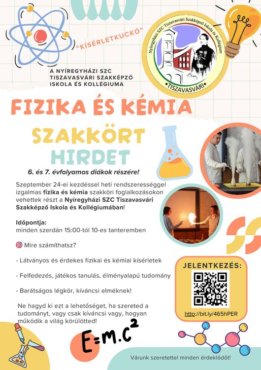 Fizika és kémia szakkör