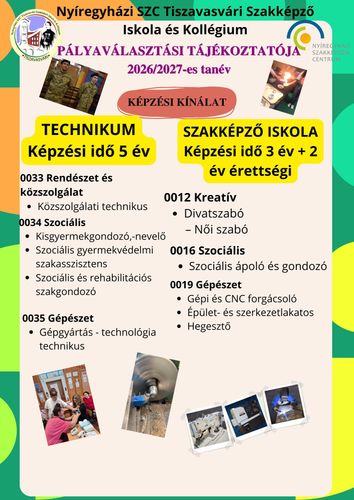 Szakképzési kínálat