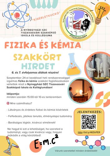 Fizika és kémia szakkör