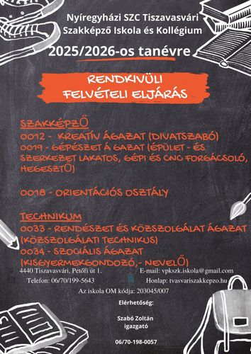 Rendkívüli felvételi eljárás