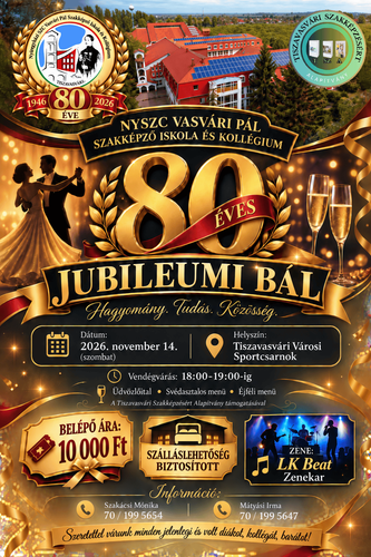 80 éve jubileumi bál