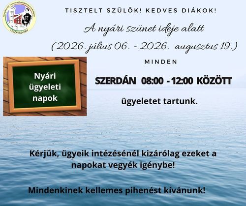 Nyári ügyelet